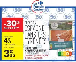 Carrefour Market Carrefour Extra Truite fumée offre