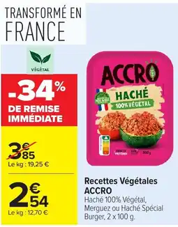 Carrefour Market ACCRO Haché offre