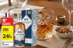 Carrefour FONDAUDÈGE Whisky Français Single Malt offre