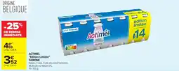 Carrefour Market Actimel offre