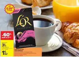 Carrefour Market L'OR ESPRESSO offre
