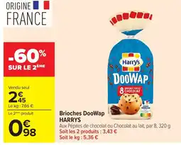 Carrefour Harrys DooWap offre