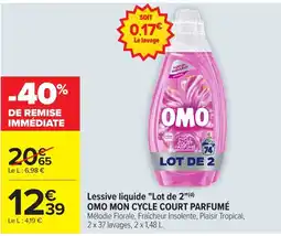 Carrefour Market OMO Lessive liquide offre