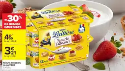 Carrefour Market LA LAITIÈRE Yaourts Pâtissiers offre