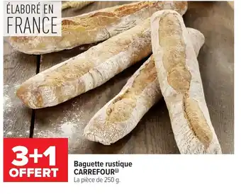 CARREFOUR Baguette rustique