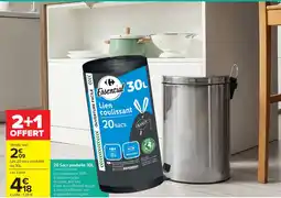 Carrefour Market Essential Sacs poubelle offre