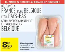 Carrefour Market Filet de poulet offre