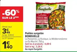 Carrefour Market Bonduelle Poêlée surgelée offre