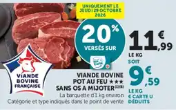 Super U Viande Bovine Française offre
