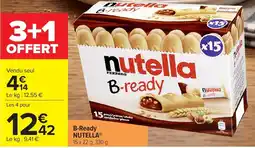 Carrefour Nutella B-Ready offre