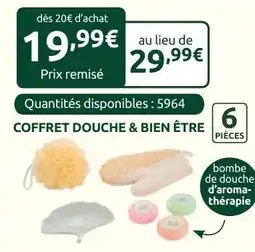 Carrefour COFFRET DOUCHE & BIEN ÊTRE offre