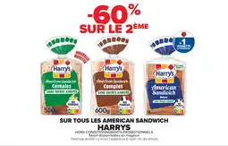 Carrefour Market Harrys sur tous les american sandwich offre
