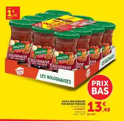 Hyper U PANZANI Sauce bolognaise offre