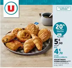 Hyper U U Assortiment viennoiseries offre