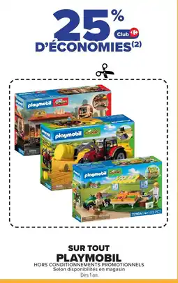 Carrefour Playmobil offre