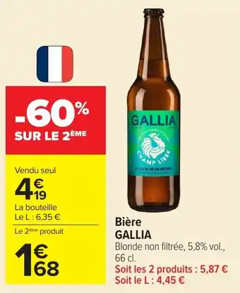 GALLIA Bière