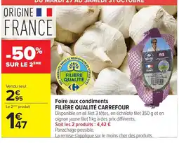 Carrefour Market AIL FILIÈRE QUALITÉ CARREFOUR offre