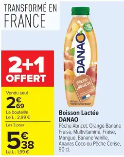 Carrefour Market DANAO Boisson Lactée offre