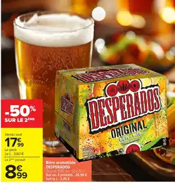 Carrefour Market DESPerados Bière aromatisée offre