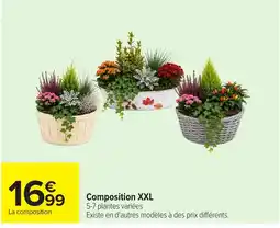 Carrefour Composition XXL offre