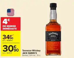 Carrefour JACK DANIEL'S Tennessee Whiskey offre
