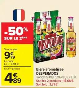 Carrefour DESPerados Bière aromatisée offre