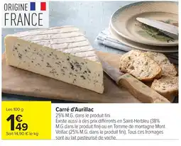 Carrefour Carré d'Aurillac offre