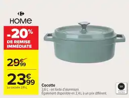 Carrefour HOME Cocotte offre