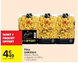 Carrefour GAROFALO Pâtes offre