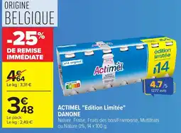 Carrefour Actimel offre
