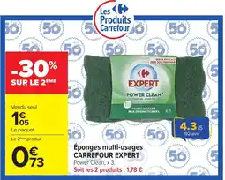 Carrefour Expert Éponges multi-usages offre