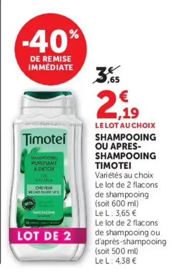 Timotei Shampooing Purifiant & Detox