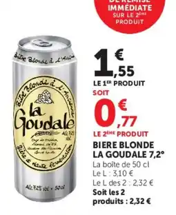 Super U La Goudale offre