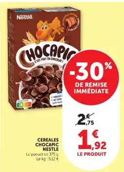 Super U Nestlé Chocapic offre