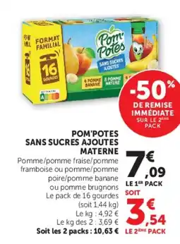 Super U Pom'Potes offre