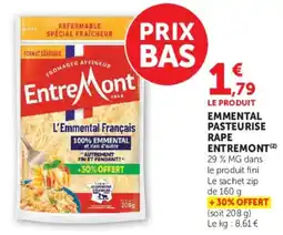 Super U EntreMont L'Emmental Français offre