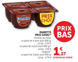 Super U Danette offre