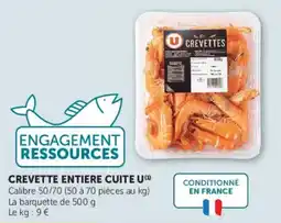 Super U U CREVETTES offre