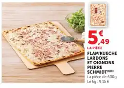 Super U PIERRE SCHMIDT FLAM'KUECHE offre