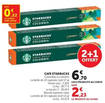STARBUCKS COLOMBIA