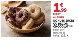 Super U Donuts offre