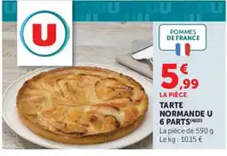 Super U U Tarte normande offre