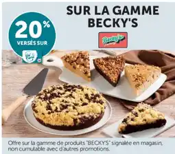 Super U Becky's offre