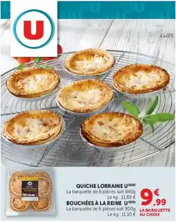 Hyper U U QUICHE LORRAINE offre