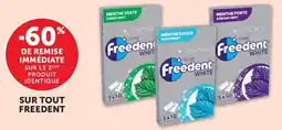 Hyper U Freedent White offre