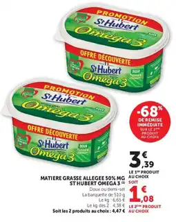 Hyper U St Hubert Oméga 3 offre