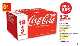 Hyper U Coca-Cola offre