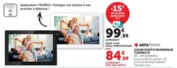 Hyper U AGFA PHOTO CADRE PHOTO NUMERIQUE CONNECTE offre