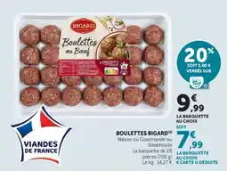 Hyper U Bigard boulettes offre