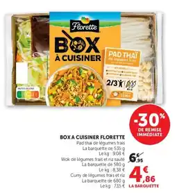 Hyper U Florette Box à cuisiner offre